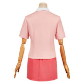 City The Animation (2025) Niikura Pink Shirt Skirt Set Outfits Cosplay Costume